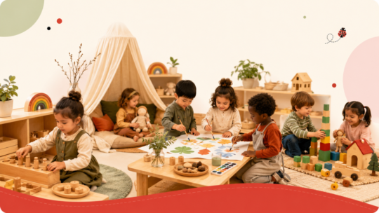 Montessori, Waldorf, Reggio Emilia or Play-Based: Which Is Best for Your Child? at Ladybug Daycare and preschool in Chicago